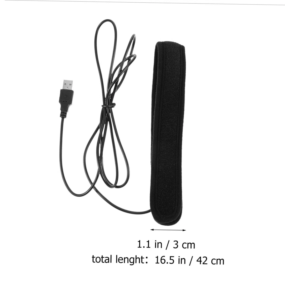 Housoutil USB Linsenheizung aus Neopren zur Vermeidung von Kondensation und Nebel 3-stufige Temperaturregelung für Kameraobjektive für Morgendliche Fotografie