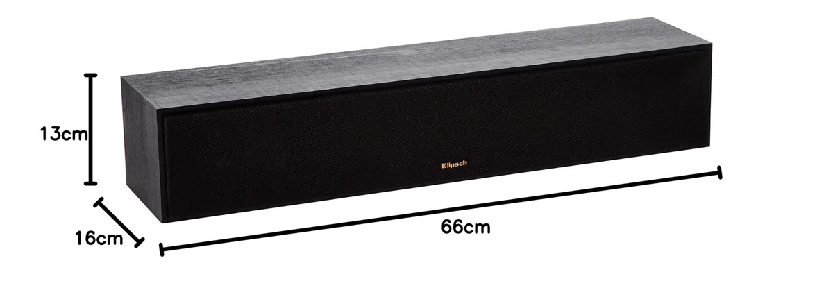 Klipsch Reference R-34C Schwarz