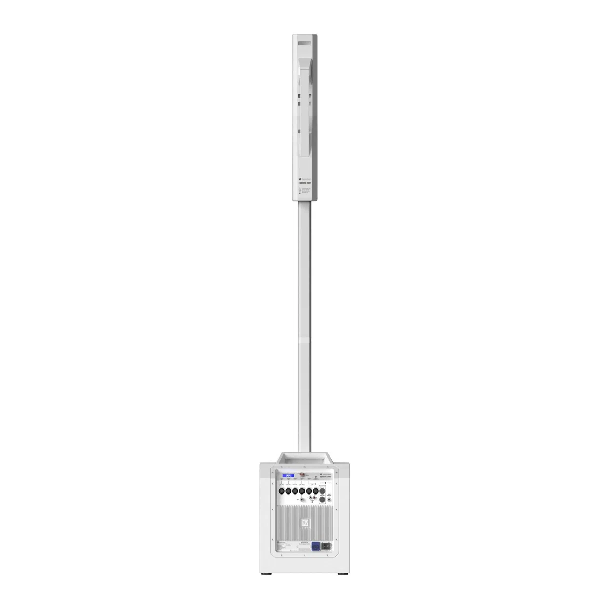 Electro Voice Evolve 30M, White - PA Säulensystem | 1000W Class-D, 10 Sub Plus 6x 2.8 Treiber, 8-Ch Mixer, Bluetooth, Quicksmart App, 123 dB Spl