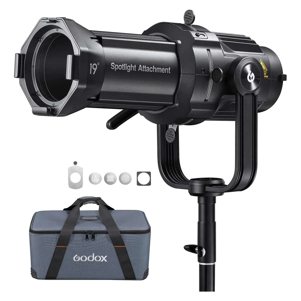 GODOX BP-SE LED Projection Attachment, Bowens Mount Snoot Spotlight GOBO Projektor (BP-HY-VSA)