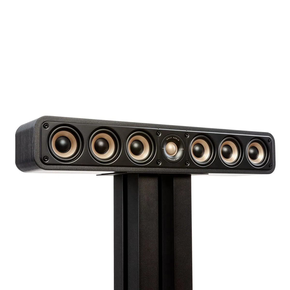 Polk Audio Signature Elite ES35 Centerlautsprecher, schlanker, hochauflösender Center Lautsprecher, Hi-Res Zertifiziert, Dolby Atmos und DTS:X kompatibel (Stück)