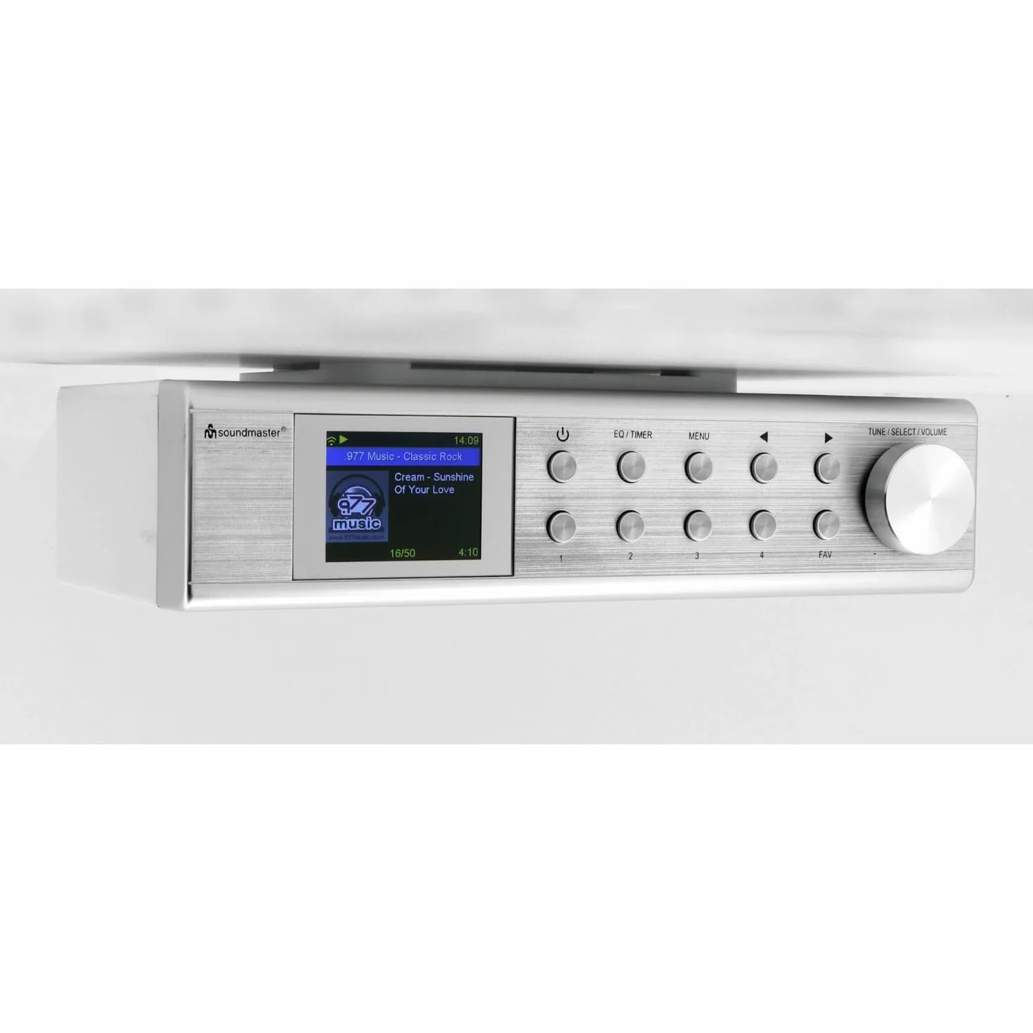 Soundmaster IR1500SI Internetradio DAB+ Digitalradio Netzwerkplayer UPNP Bluetooth Küchenunterbauradio Unterbauradio