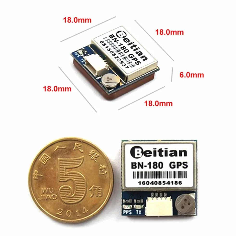 BN-180 GPS Modul UART TTL Dual Glonass GPS Auto Navigation + GPS Antenne für Arduino Raspberry Pi Pixhawk Aircraft CC3D F3 Flight Controlle