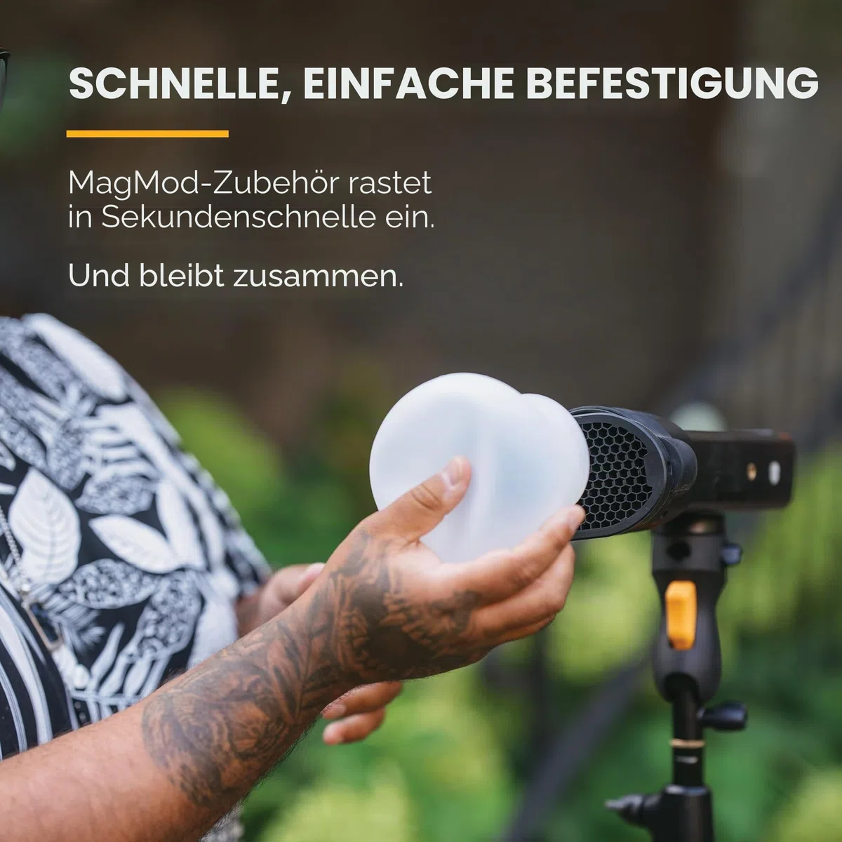MagMod Starter Flash Kit 2,Kamera Speedlight Flash Diffusor,Magnetic Light Modifikator Attachments,Neue und verbesserte MagMod Modifikatoren: MagGrip 2, MagSphere 2, MagGrid 2,Superior Light Control
