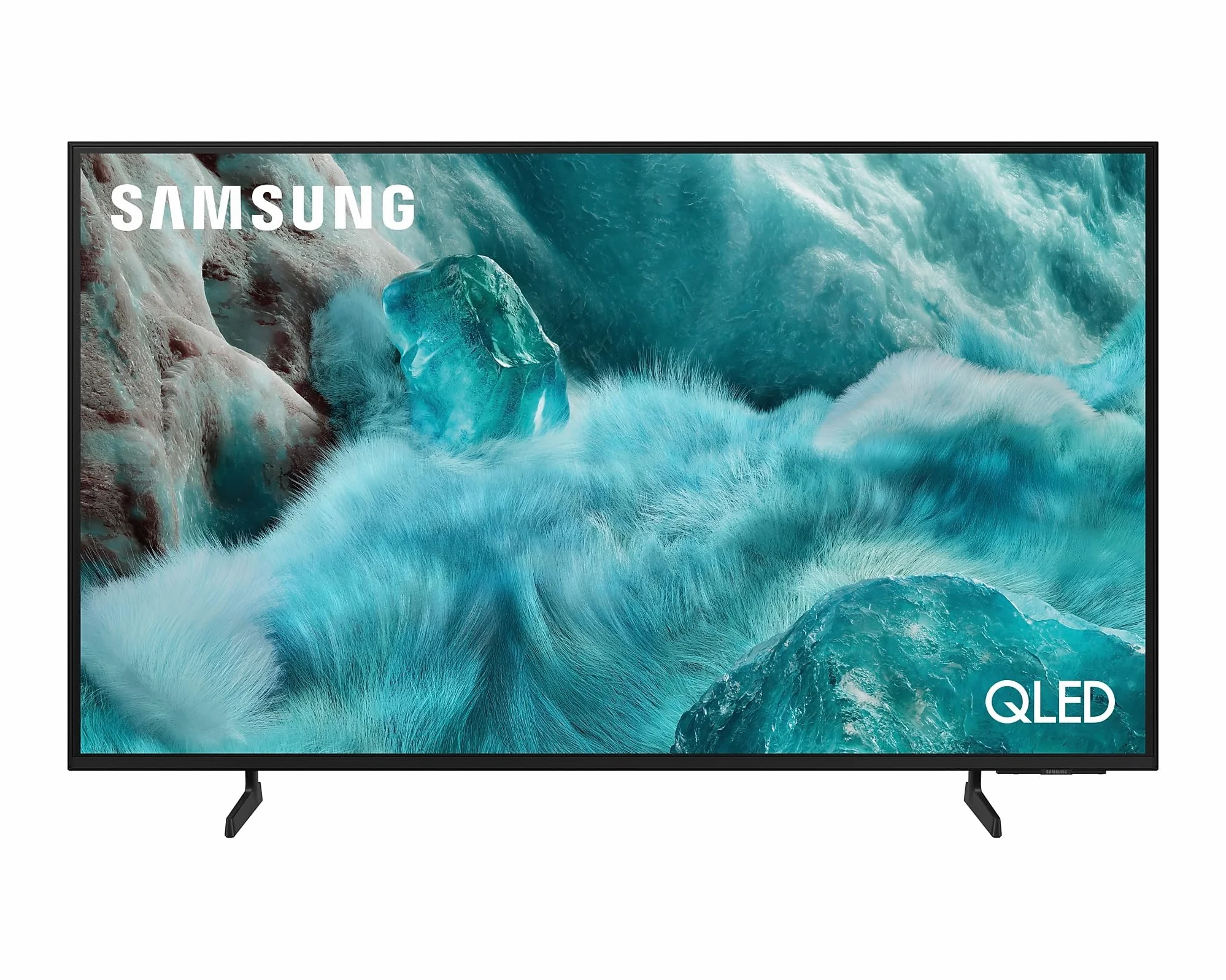 Samsung QLED Q7F 4K Smart TV 55 Zoll (138 cm) mit AI-Vision, 100% Farbvolumen mit Quantum Dot, HDR10+, Q4 AI Prozessor, One UI Tizen, Wi-Fi, Bluetooth 5.3 und Motion...[Länderversion Ungarisch]