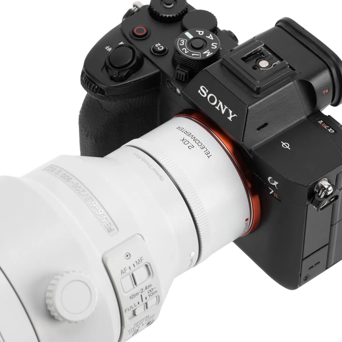 VILTROX 2X Telekonverter für Sony, Autofokus-Telekonverter für Sony FE-Objektive 70-200gmii 70-200gii 100-400gm 200-600g 400F28gm 300F28gm Viltrox 135mm F1.8 LAB FE,(TC-2.0X)
