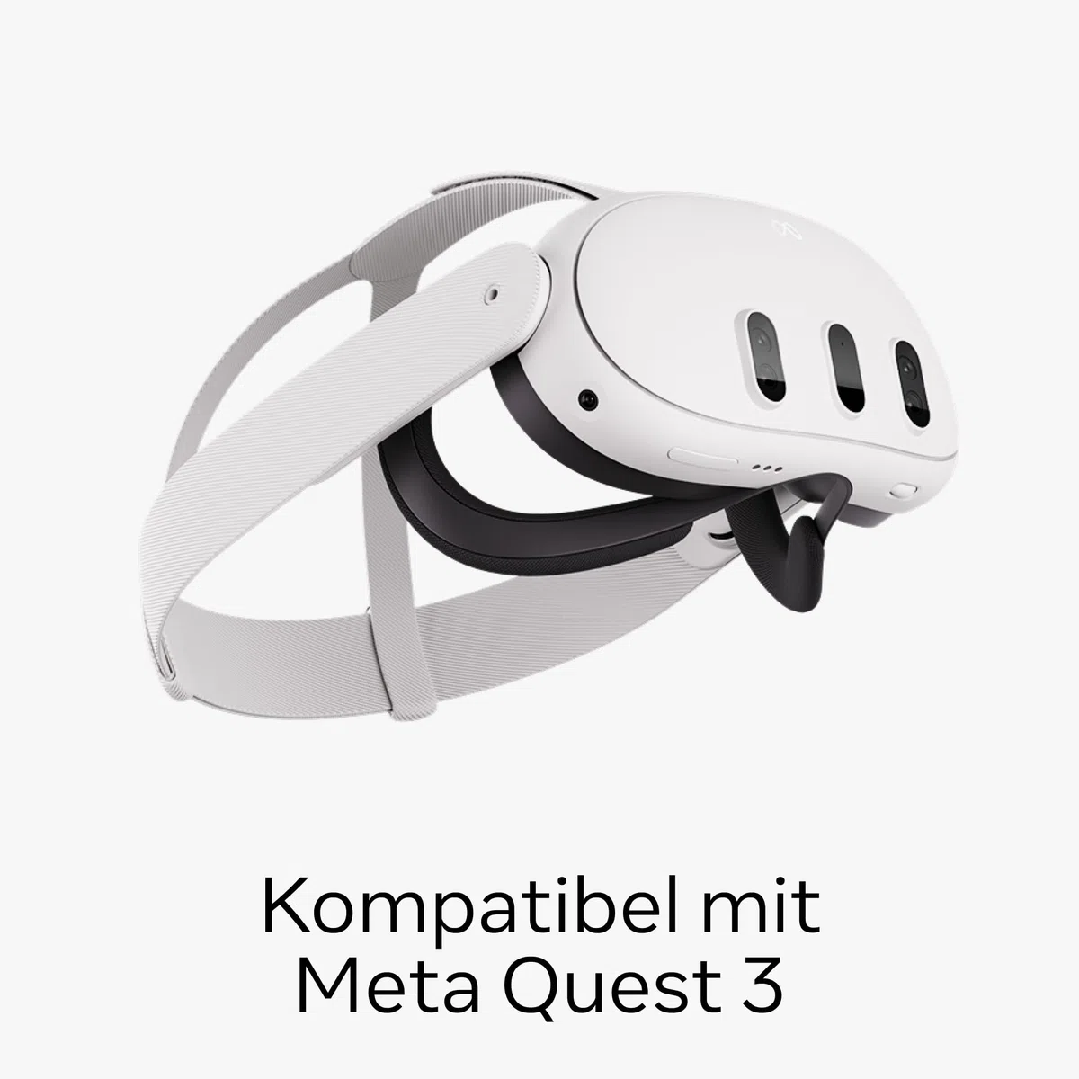 Offene Headset-Einlage für Meta Quest 3 – mit Meta Quest 3 kompatibel – die physische Welt im Blick – mehr Sichtbarkeit und Komfort