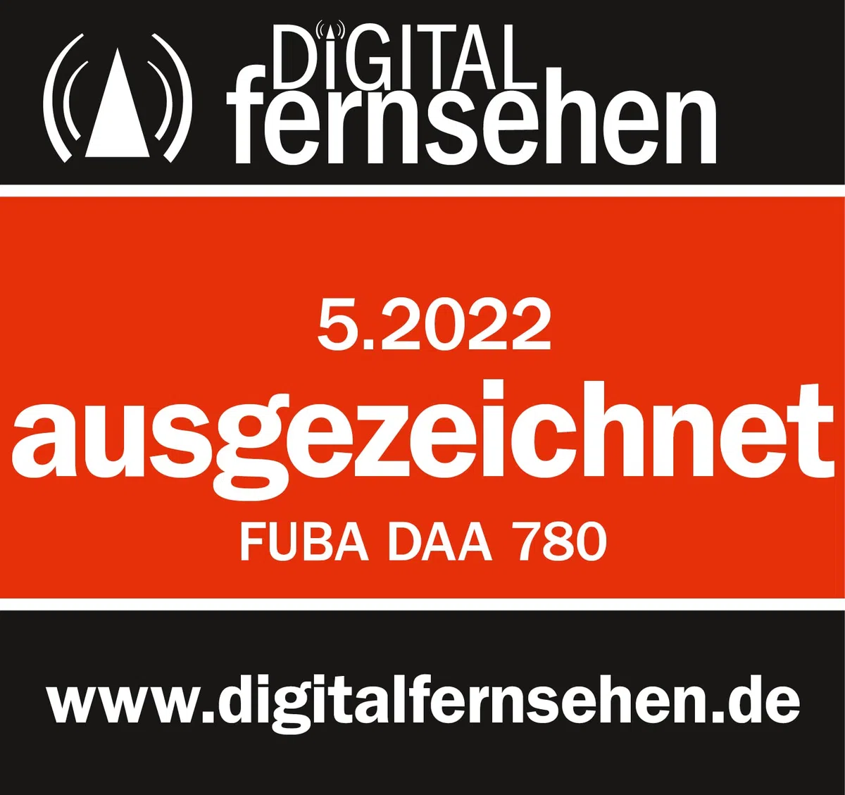 FUBA 78cm für 8 Teilnehmer (Direktanschluss) Digital SAT Anlage DAA780G + Octo LNB weiß 0,1dB Full HDTV 4K 3D + 16 Vergoldete F-Stecker und F- Montageschlüssel gratis dazu