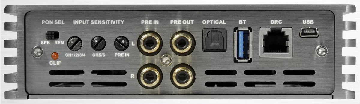 Musway M6 - Digitaler 6-Kanal Verstärker mit 8-Kanal DSP