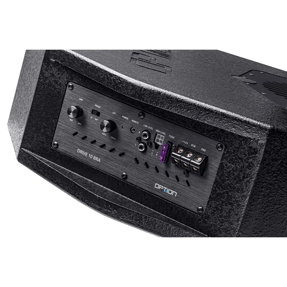 Option DRIVE10BRA - 25cm Aktiver Subwoofer für die Reserveradmulde (300 Watt)