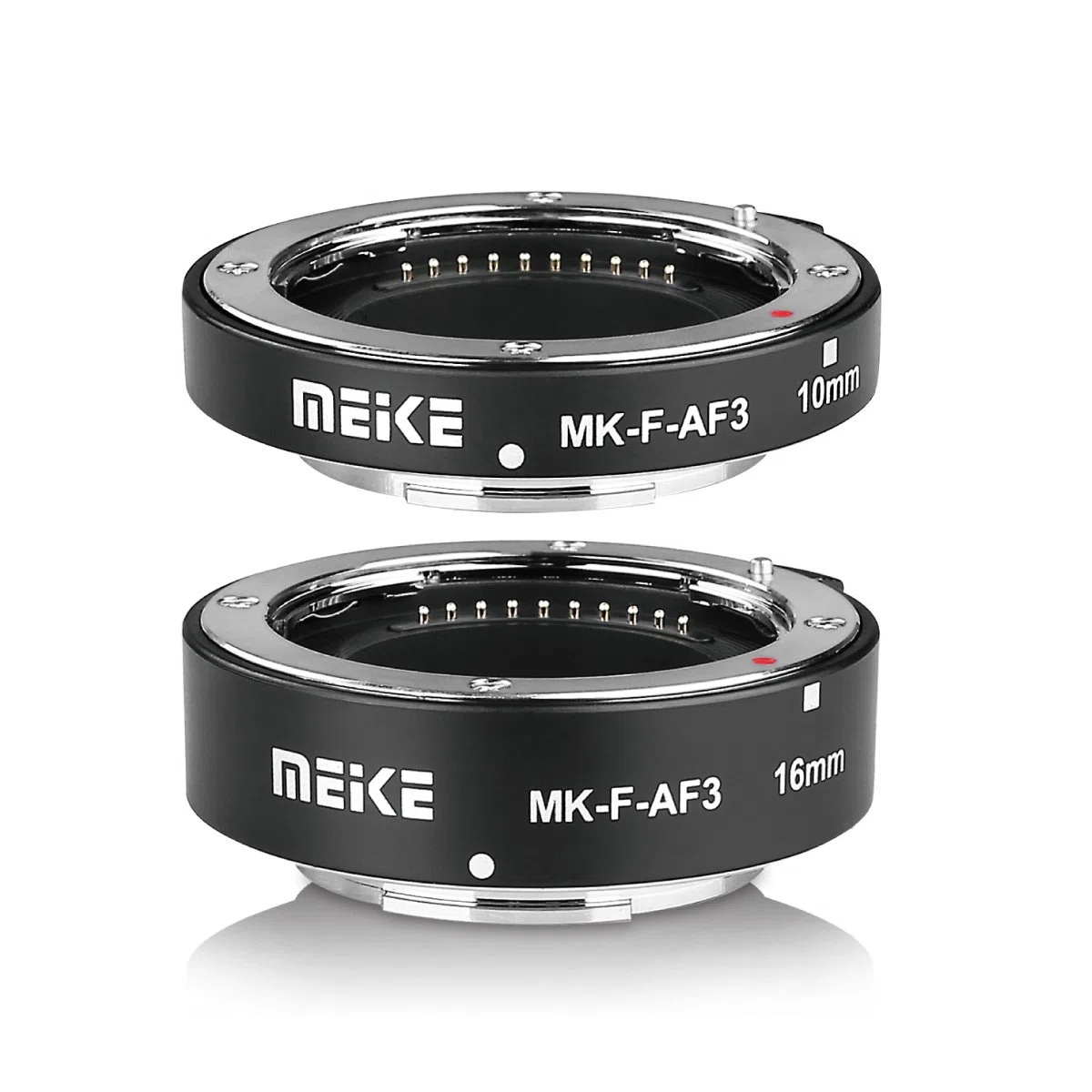 Meike MK-F-AF3 Auto Fucus Macro Extension Tube for Compatible with Fujifilm Mirrorless Camera(10mm 16mm only or conbination )X-T1 X-T2 X-Pro1 X-Pro2 X-M1 X-T10 X-A1 X-A2 X-E1 X-E2 X-E3 etc