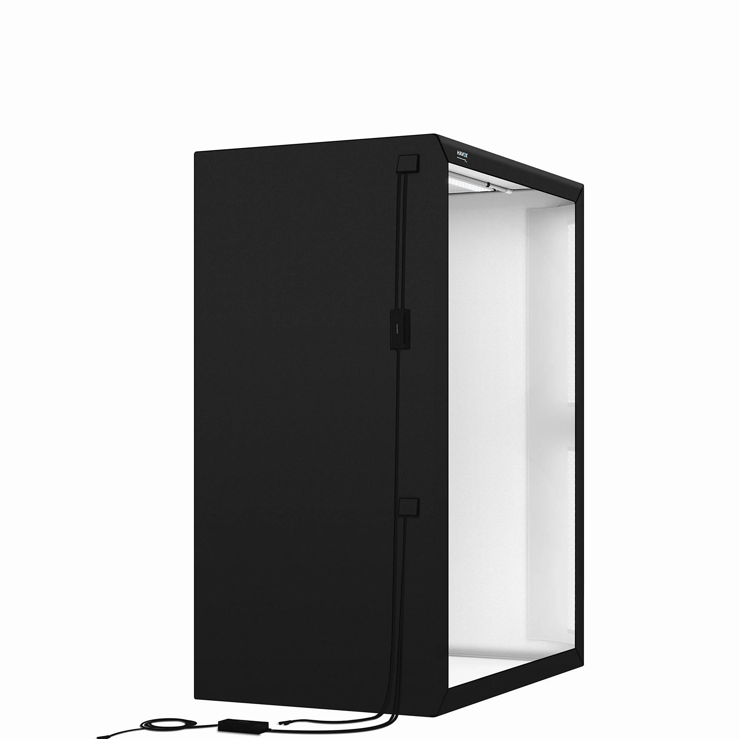 HAVOX - Fotostudio HPB-160 - Maße 160x80x120cm - 6X Dimmbare LED-Beleuchtung Tageslicht 5500k - 30,000 Lumen - CRI 93 - Machen Sie Ihre Kommerziellen Fotos zu E-Commerce