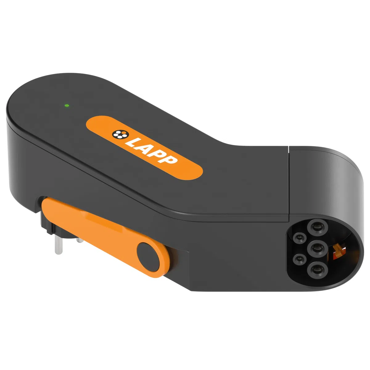 Lapp Mobility Dock/Mobiles EV Ladegerät für die Haushaltssteckdose/Notladegerät für E-Autos/Tragbares E-Auto Ladegerät für Unterwegs/Ladegerät für Elektro- und Plug-in / IP44