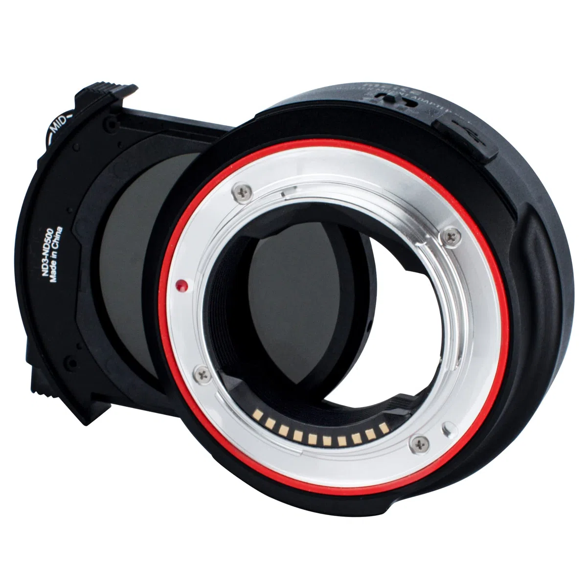 Meike MK-EFTE-C VND Autofokus Mount Objektivadapter mit Variabler ND- und UV-Filter Konverter für Canon EF/EF-S Objektive auf Sony E Mount Kameras A9 A7III A7II A7 A7R3 A7R4