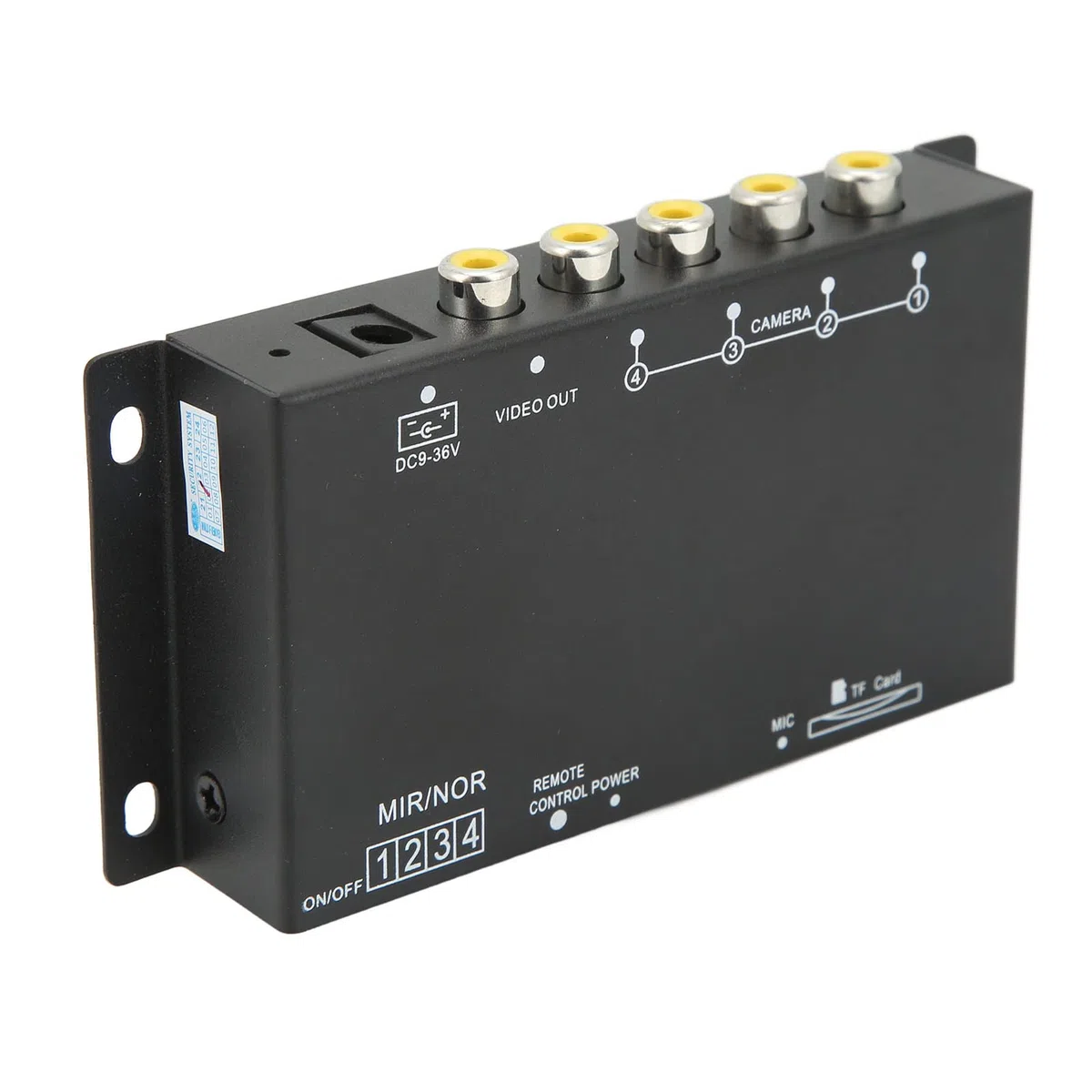 Fahrzeug Digitaler Video -Rekorder 4 Kanal 720p DC9-36V Mini MDVR für RV Van Truck