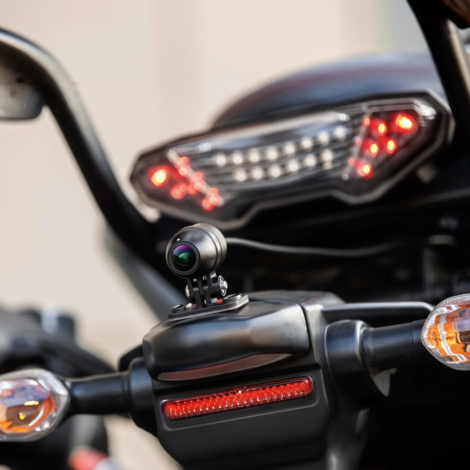 Midland BikePlay Guardian, Motorrad Multimedia, CarPlay - Mit Touchscreen, 2 Kameras und 2 Reifendrucksensoren, C1636