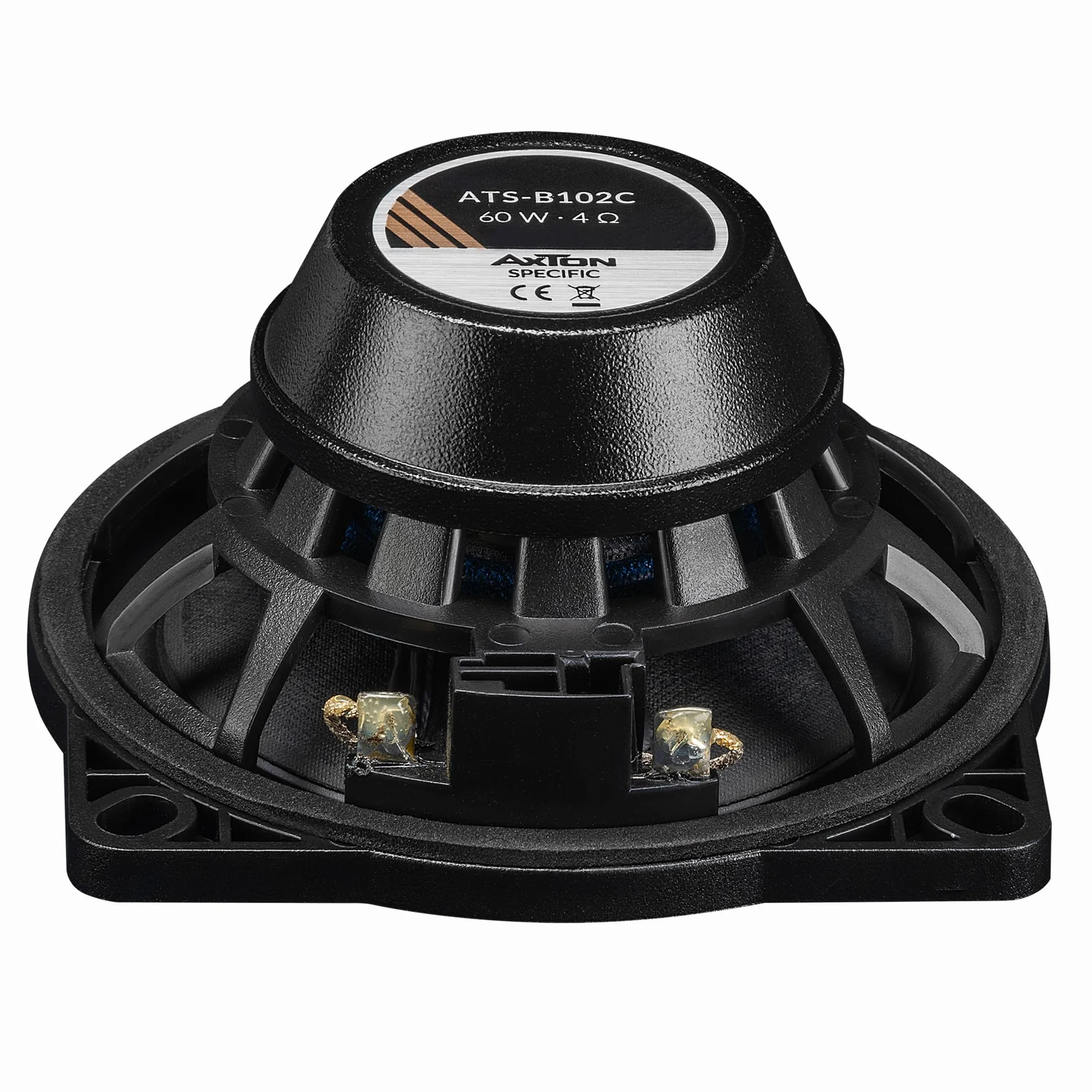 AXTON ATS-B102C – 2-Wege 10 cm Komponenten System, Autolautsprecher kompatibel mit BMW und MINI Fahrzeugen, 60 W RMS, 1 Paar