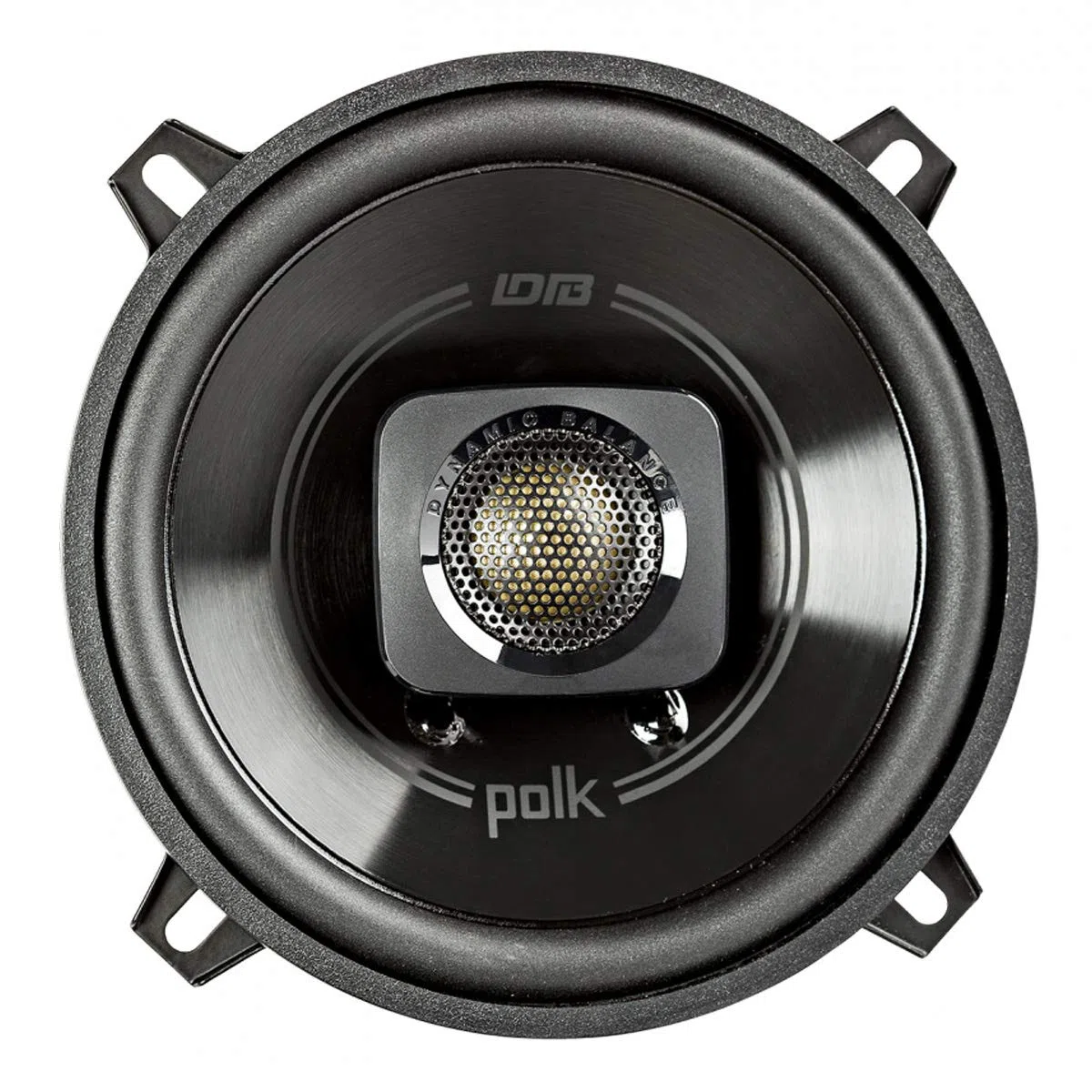 Polk Audio DB522 DB+ Serie 5,25 Zoll Koaxial-Lautsprecher mit Marine-Zertifizierung, Schwarz