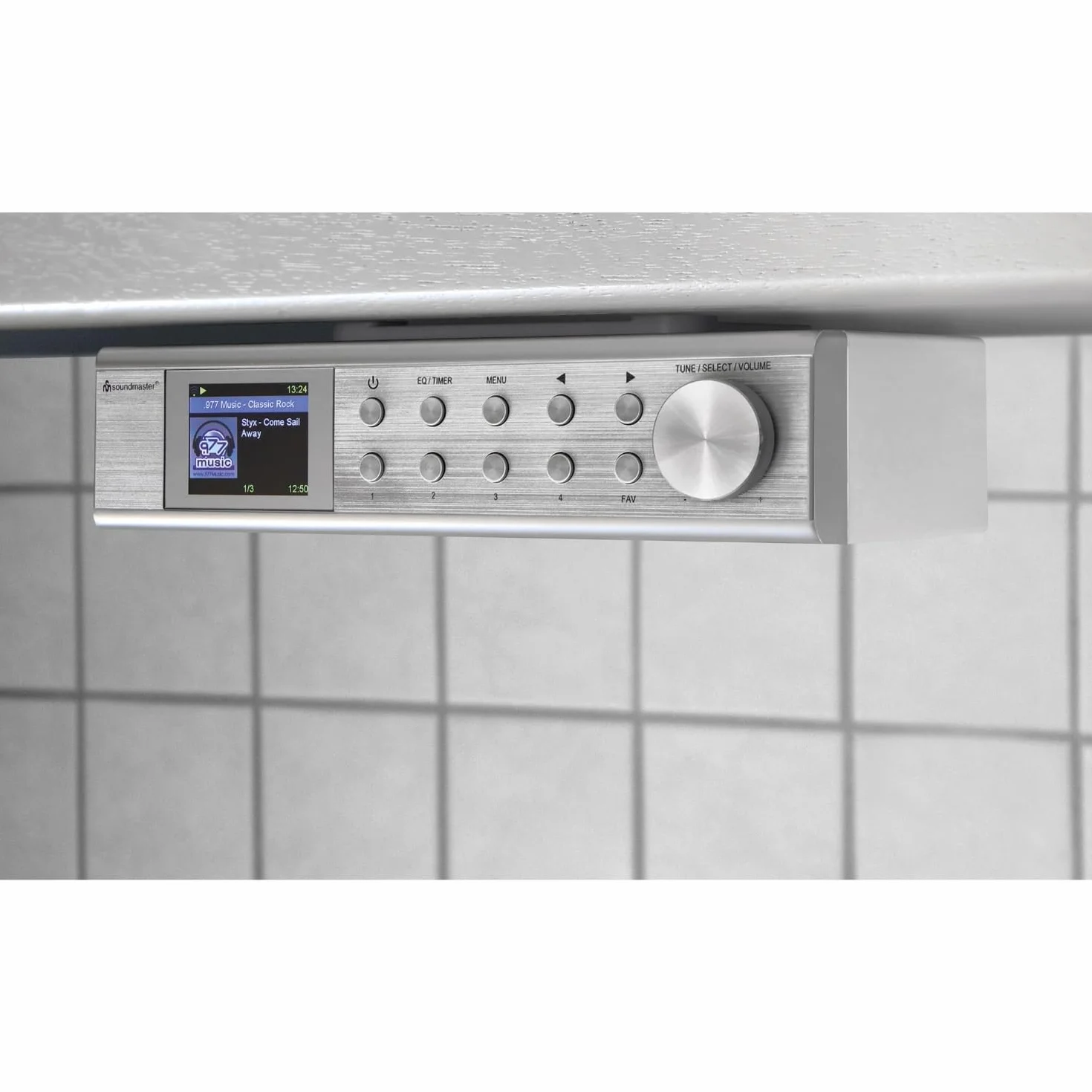 Soundmaster IR1500SI Internetradio DAB+ Digitalradio Netzwerkplayer UPNP Bluetooth Küchenunterbauradio Unterbauradio