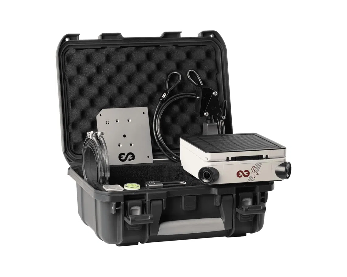 Enlaps Pack Tikee 4 Pack Zeitraffer-Kamera mit Hartschalenkoffer