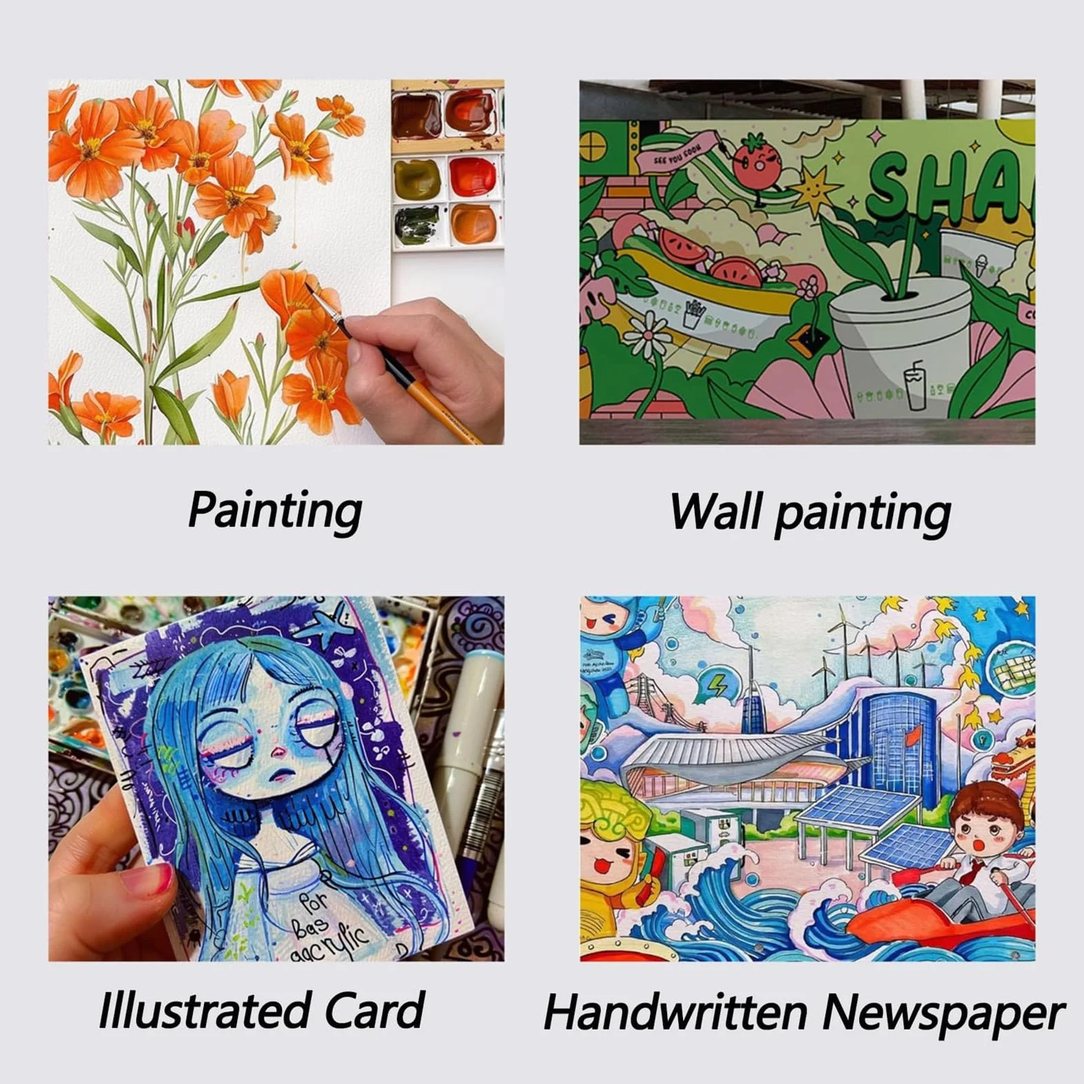 Smart Sketcher Projektor, Led-zeichnungsprojektor Mit 18–200 cm Projektionsweite, Hd-bildübertragung über USB/Smartphone, Fernbedienung Und Ständer, Kunst-nachzeichnungswerkzeug Für Künstle with-Base