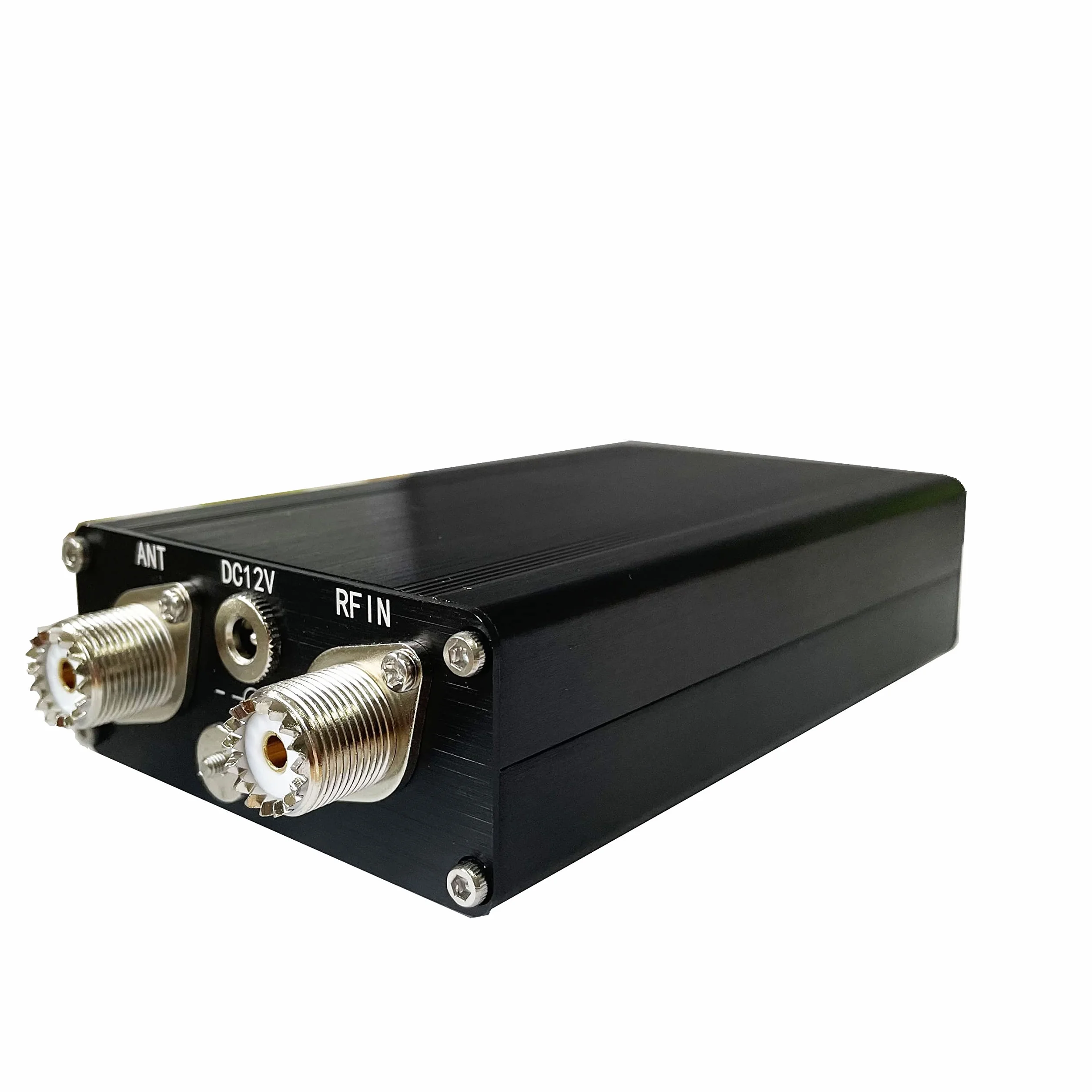 MALAHIT ATU-100 EXT Antennentuner 1,8–50 MHz atu100 von N7DDC 7 x 7 0,96 Zoll OLED 3.2 Firmware programmiert mit Gehäuse montierte Maschine mit USB-Kabel (ohne Batterie)