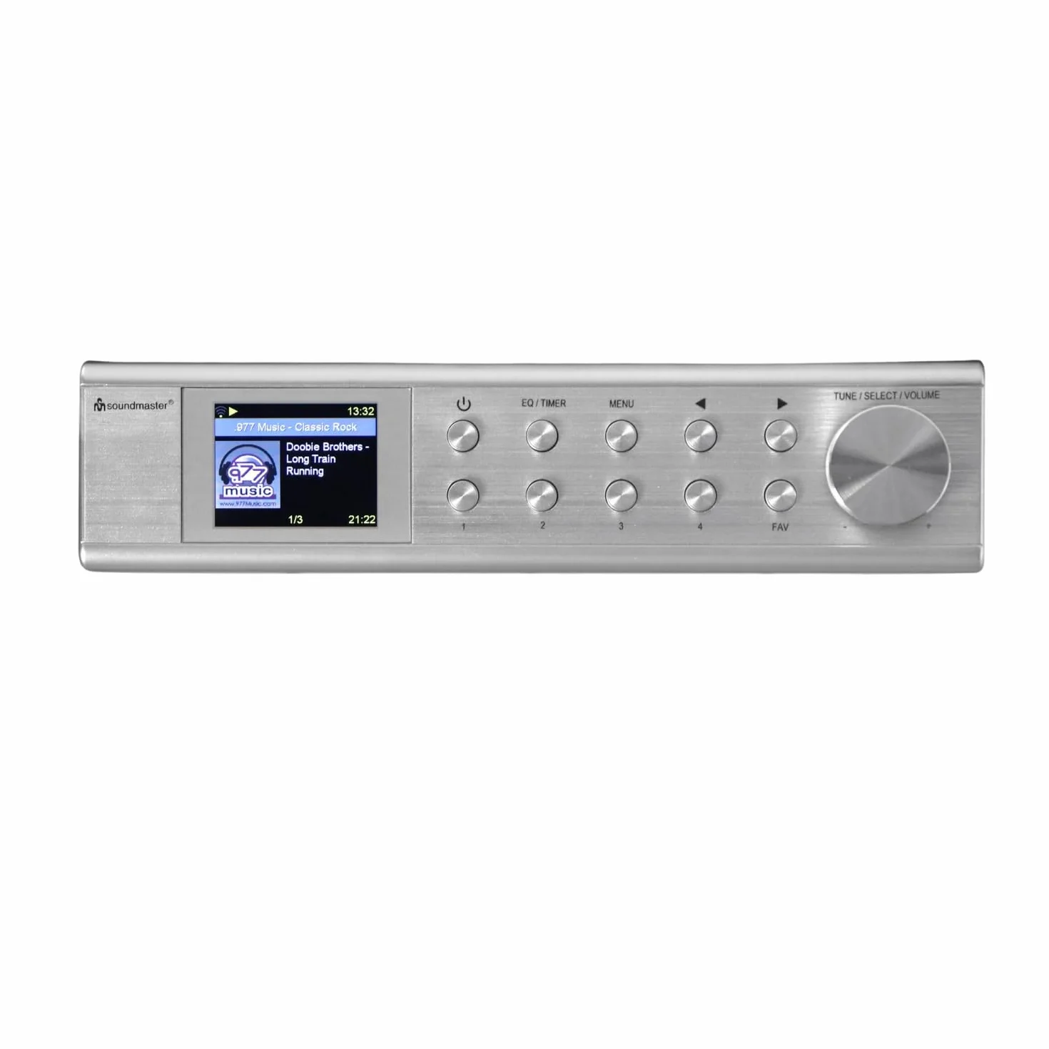 Soundmaster IR1500SI Internetradio DAB+ Digitalradio Netzwerkplayer UPNP Bluetooth Küchenunterbauradio Unterbauradio