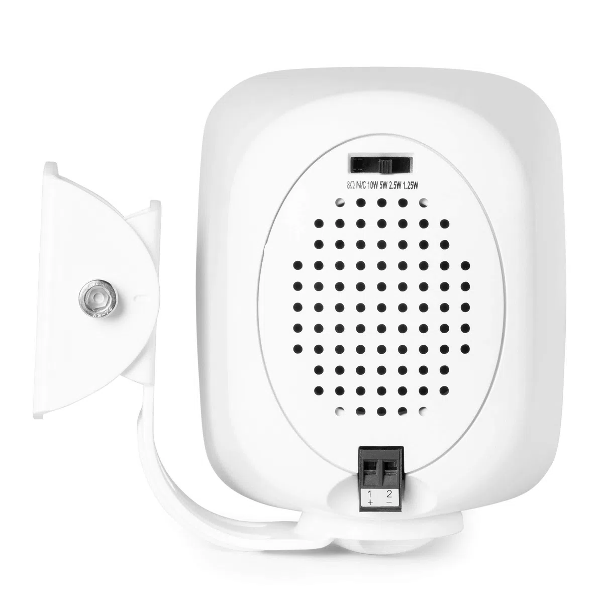 Power Dynamics BD30W - Outdoor Lautsprecher Wetterfest, IPX5 Wand Lautsprecher Boxen, Set - 40 Watt mit 3" Woofer, In- und Outdoor Wandlautsprecher mit Wandhalterung, Festmontage Wand & Decke, Weiß
