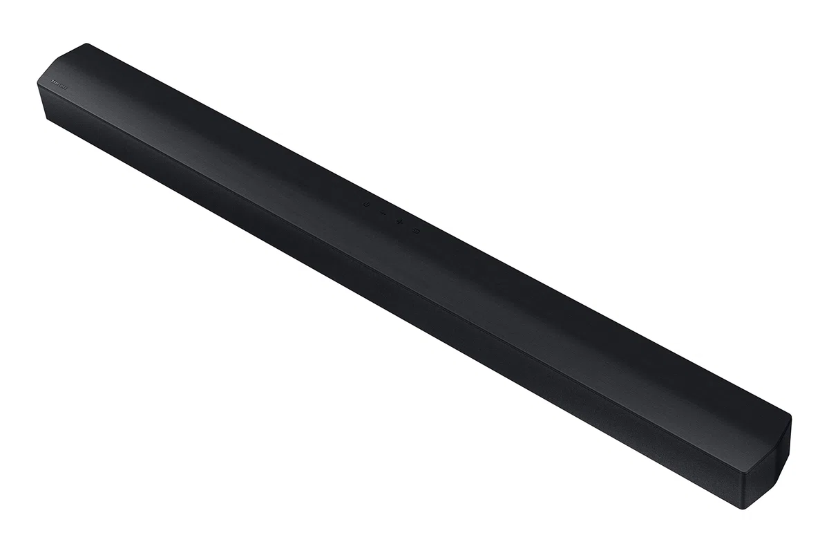 SAMSUNG Soundbar HW-C450/ZF C-Serie, 3 Lautsprecher, Subwoofer inklusive, 2.1-Kanal-Audio, Adaptive Sound Lite, Black 2023