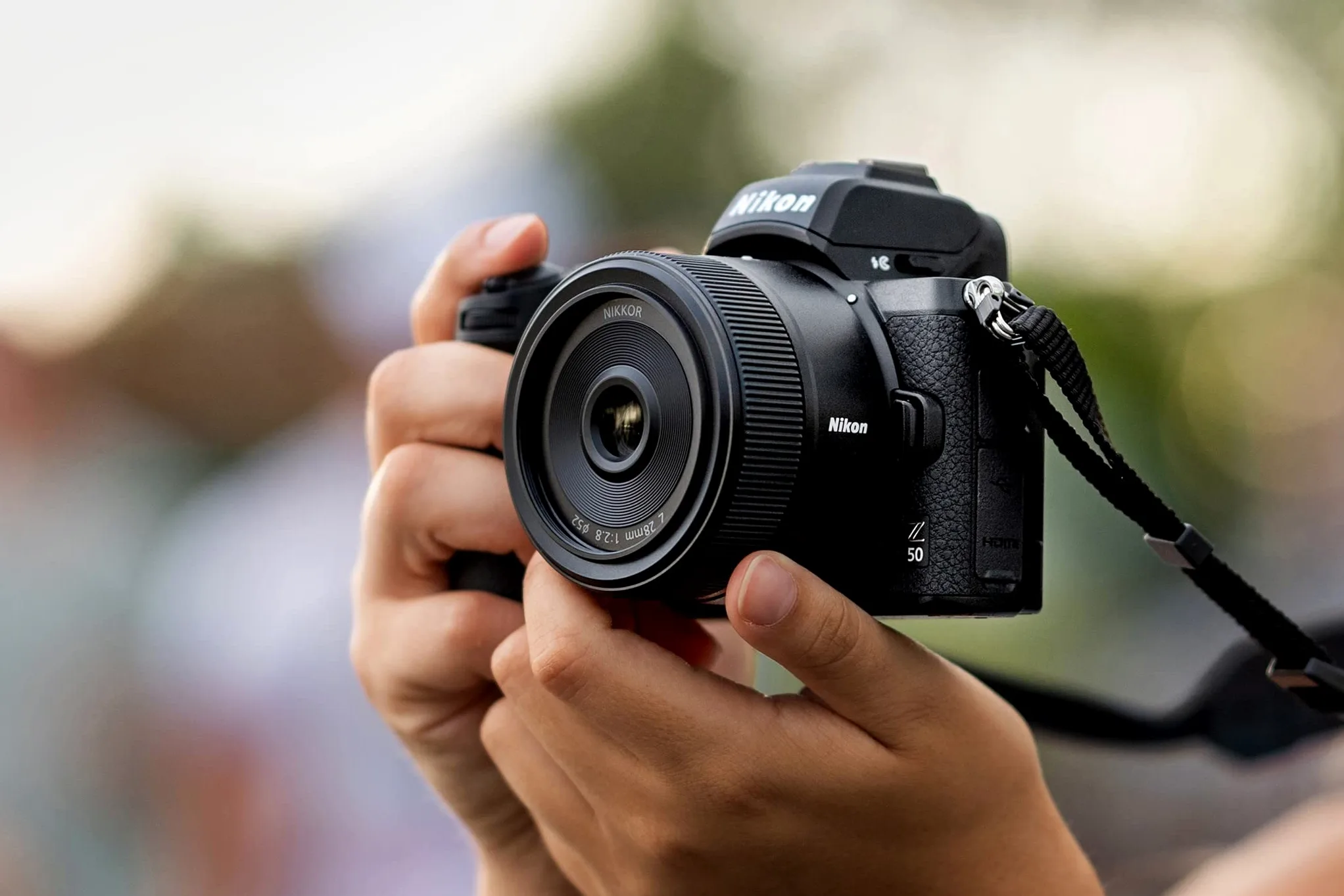 Nikon Nikkor Z 28 mm f/2,8, Schwarz