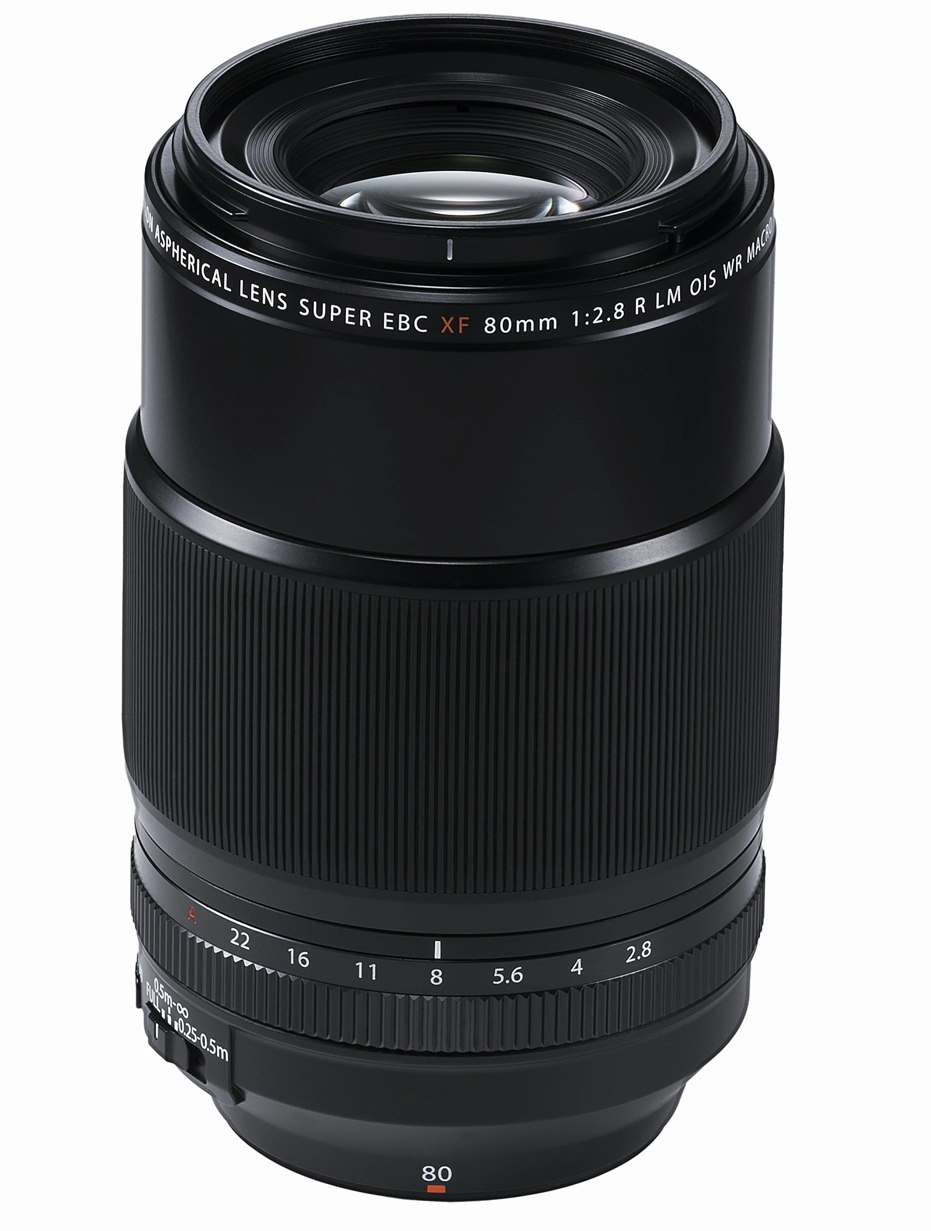 Fujifilm XF80-F2.8 Makro-Objektiv mit Autofokus System schwarz