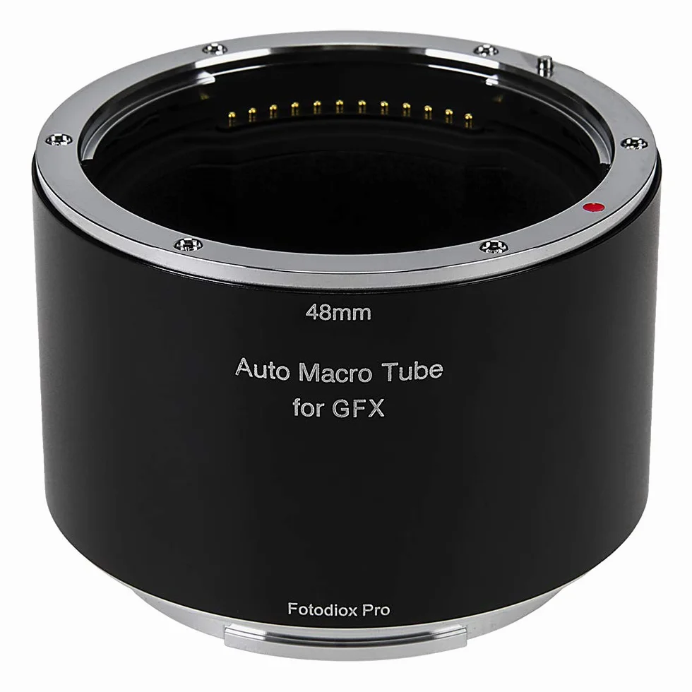 Fotodiox Pro 48mm Automatic Macro Extension Tube Compatible with Fujifilm GFX G-Mount Cameras