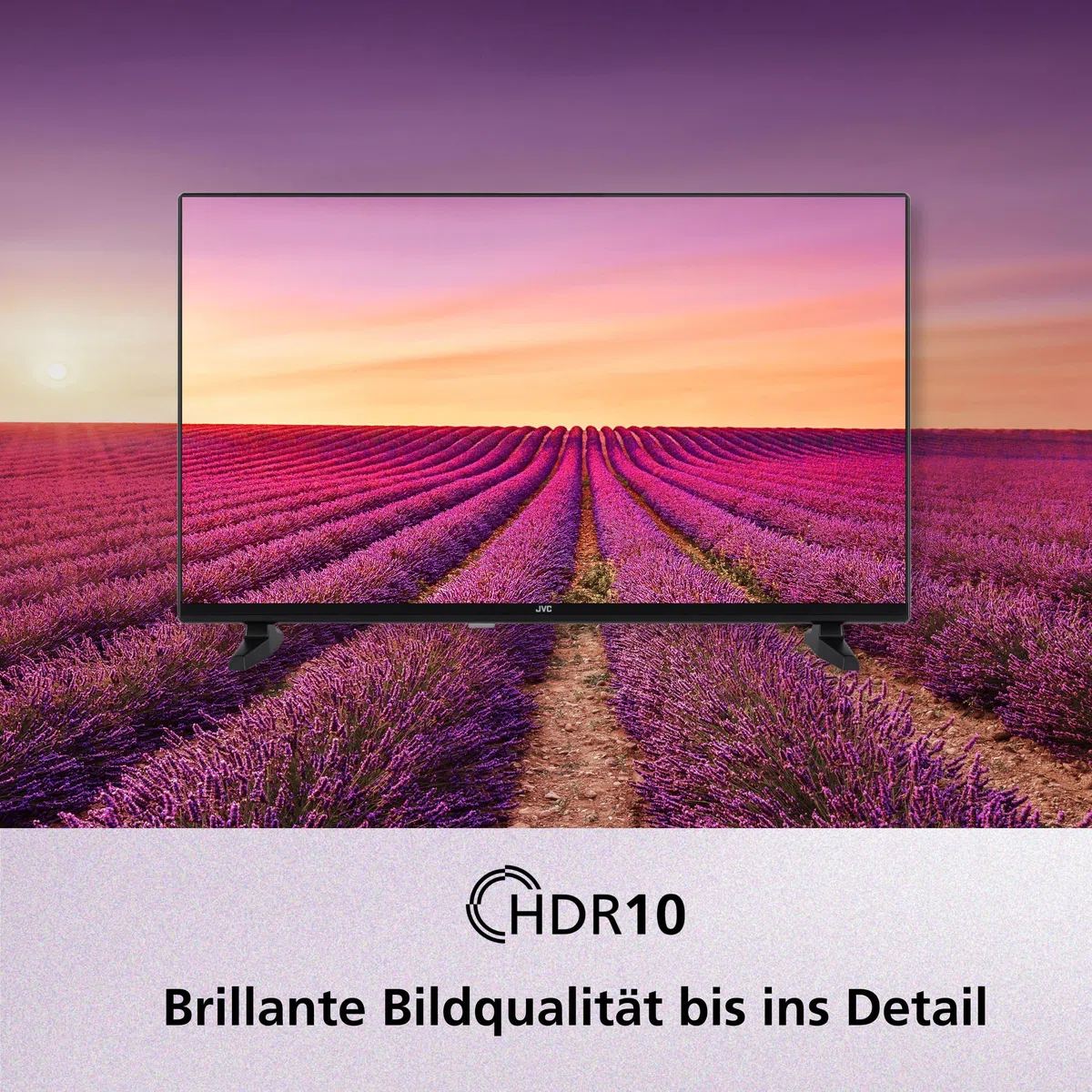 JVC LT-32VDH2555 Fernseher 32 Zoll Smart TV VIDAA HD-Ready HDR Fernseher mit 80 cm Bildschirmdiagonale und integriertem Triple-Tuner, LED TV (2026)