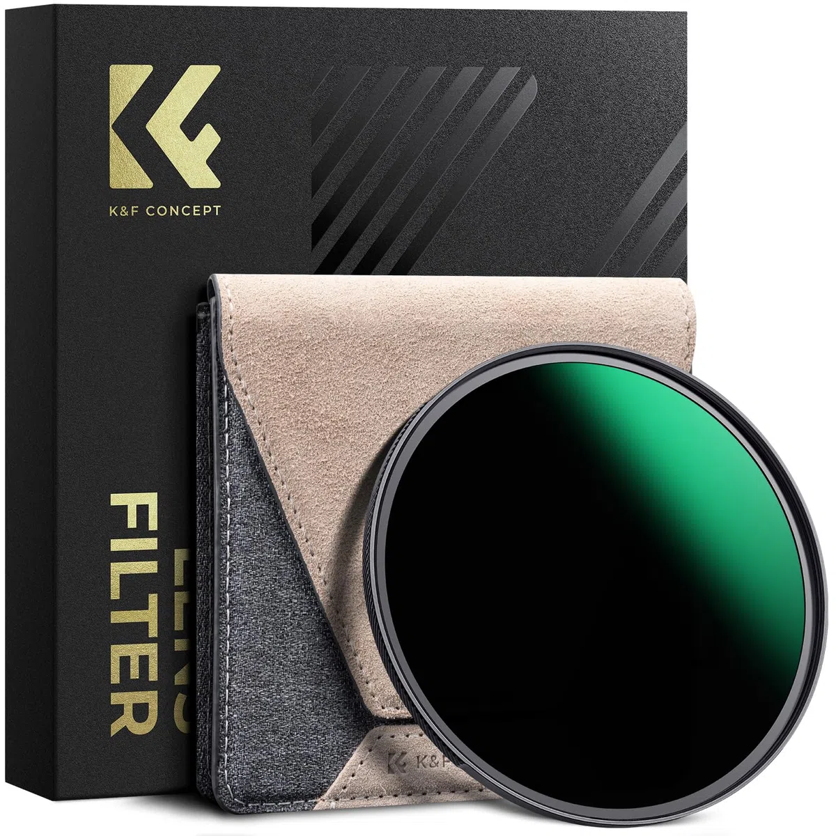 K&F CONCEPT ND1000 Filter 67mm Graufilter (10 Blendenstufen) | Messingrahmen, ultradünn,0,15% Reflektivität, Multi-Beschichtung,Flaggschiff-XPRO Serie