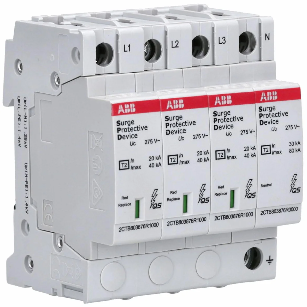 ABB OVRT23N40-275PQ Überspannungsschutz Typ2 2CTB803973R1100