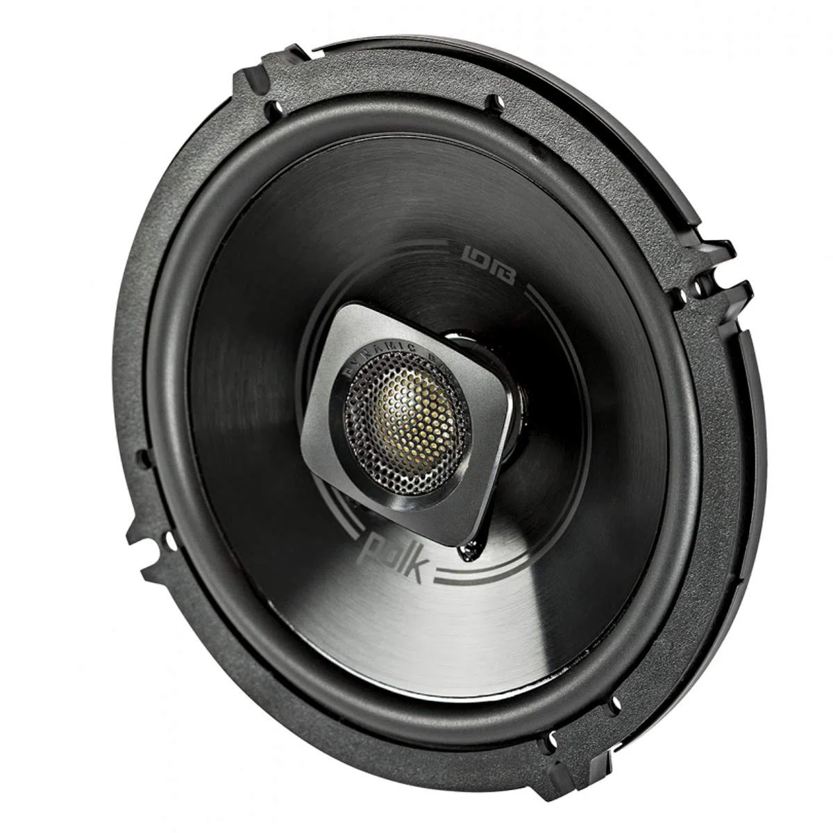 Polk Audio DB652 DB+ Series 16,5 cm Koaxial-Lautsprecher für Auto und Marine, 2-Wege-Boot- & Auto-Audio-Lautsprecher, 40-22 kHz Frequenzgang, Polypropylen-Woofermembran und 1,9 cm