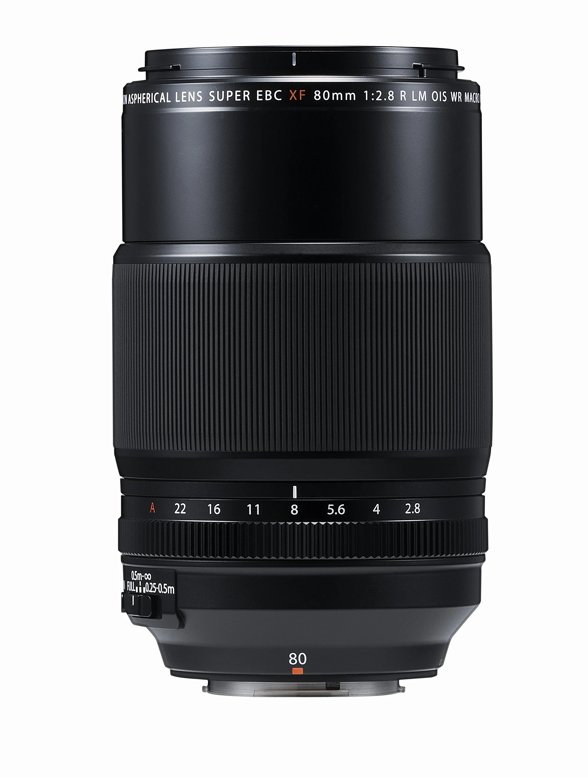 Fujifilm XF80-F2.8 Makro-Objektiv mit Autofokus System schwarz