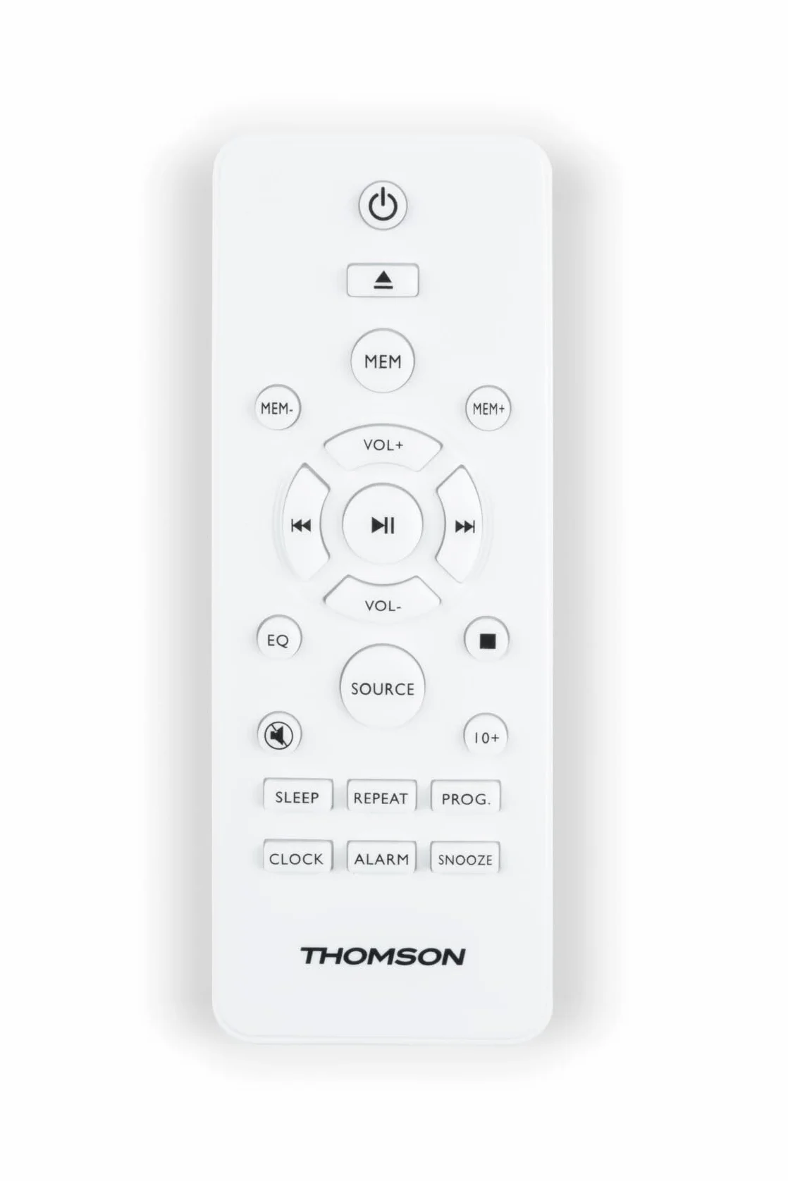 Microsystem - THOMSON - COSY MIC121BT - CD-Player, Bluetooth, UKW-Radio, MP3, USB - Holz und Weiß