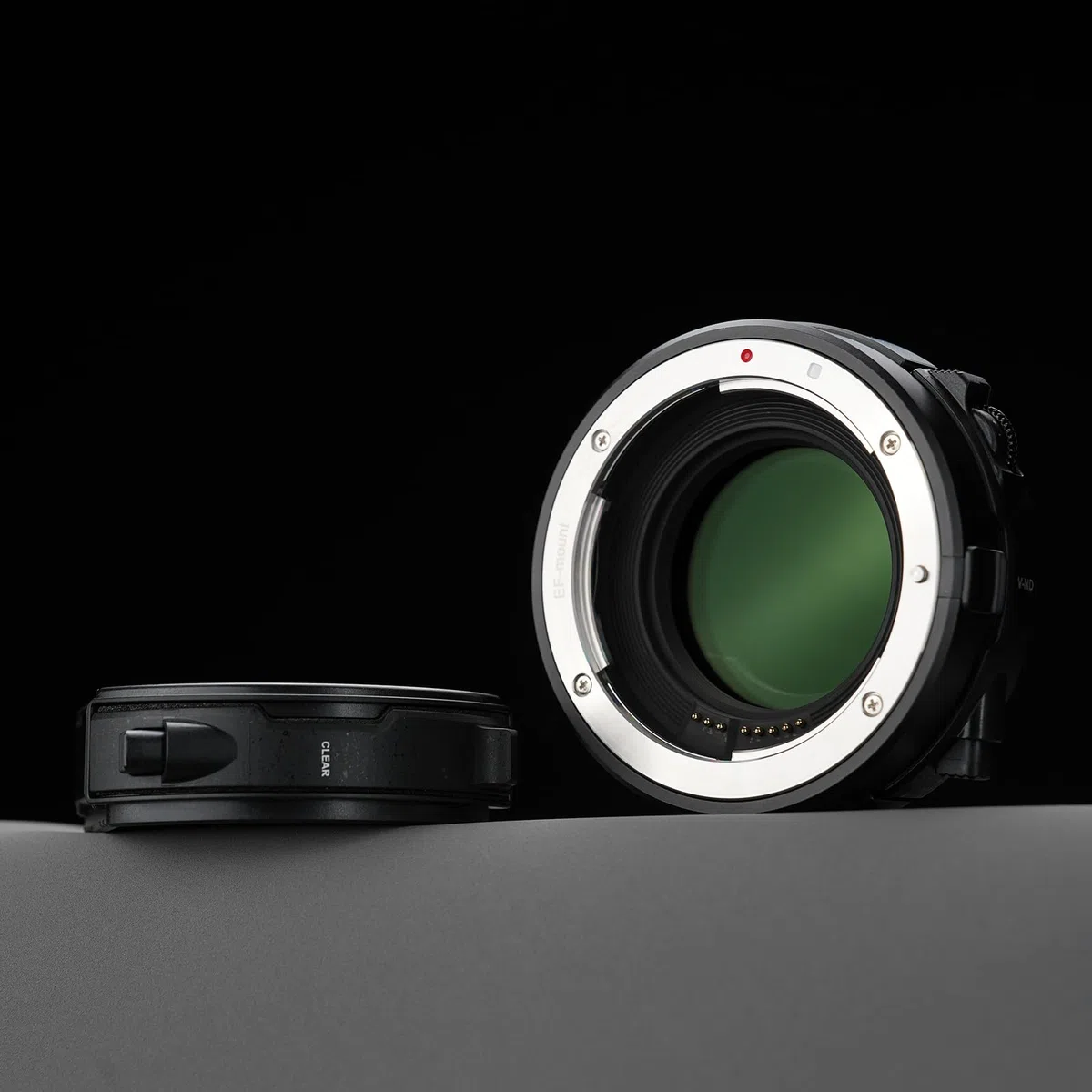 Meike EFTL-C VND Metall AF Mount Objektivadapter mit Drop-in variablen ND- und UV-Filtern Konverter für Canon EF/EF-S Objektive auf Lumix Sigma L spiegellose Kameras S1 S1R S9 S1H FP