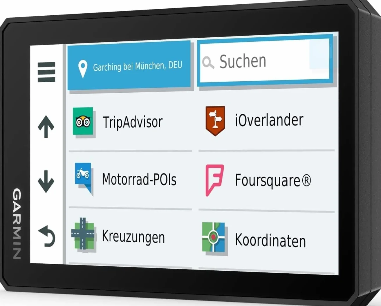 Garmin zūmo XT – wasserdichtes Motorrad-Navi für On-&Offroad mit ultrahellem 5,5“(14 cm) HD-Touchdisplay und vorinstallierter EU-Karte. Mit Adventurous Routing, Satellitenbildern