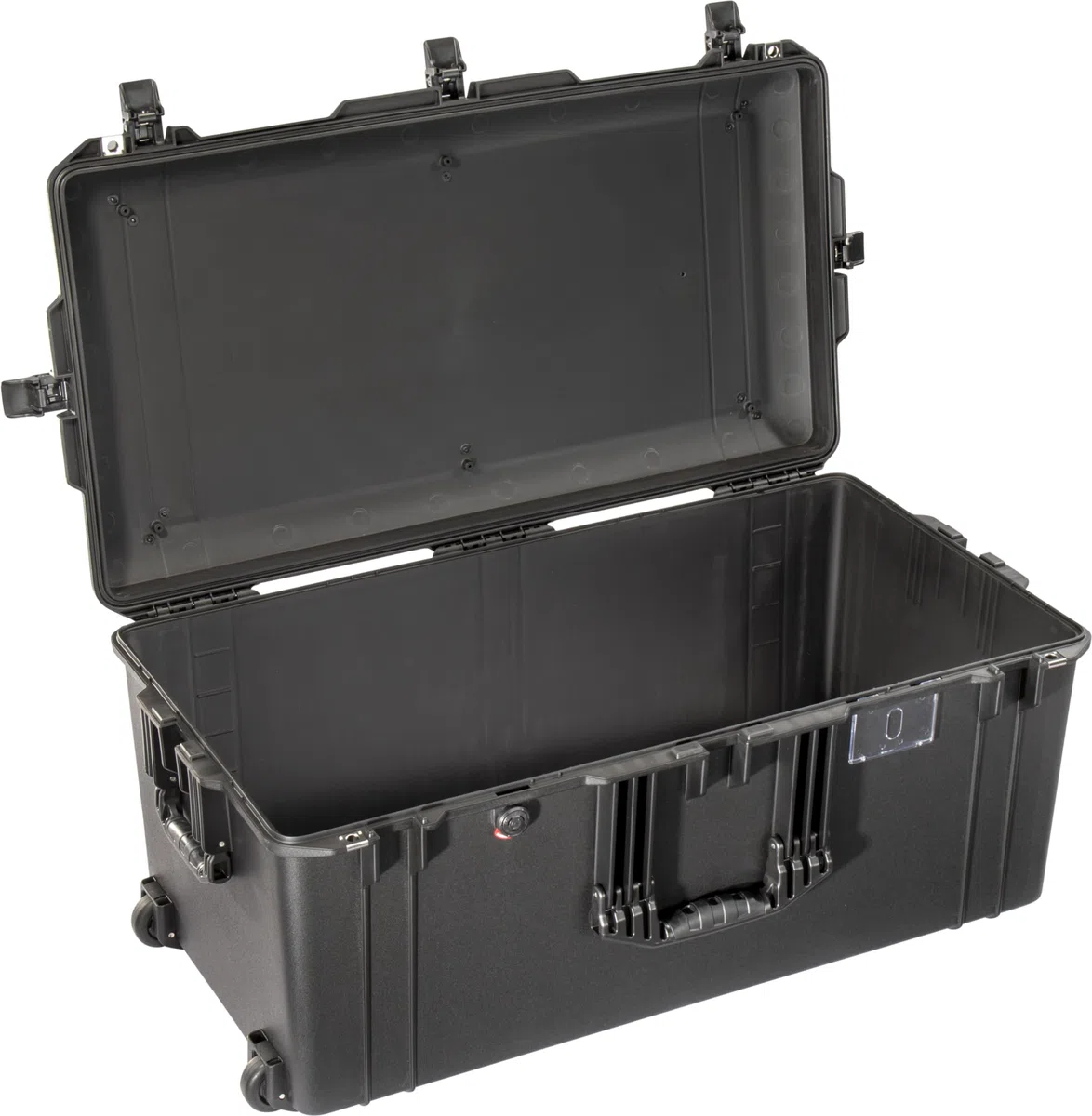 PELI 1646 AIR Koffer, Großer Rollkoffer für Filmkameras und technisches Equipment, IP67 wasserfest und staubdicht, 111 Liter Fassungsvermögen, ohne Schaumstoff, Farbe: Schwarz