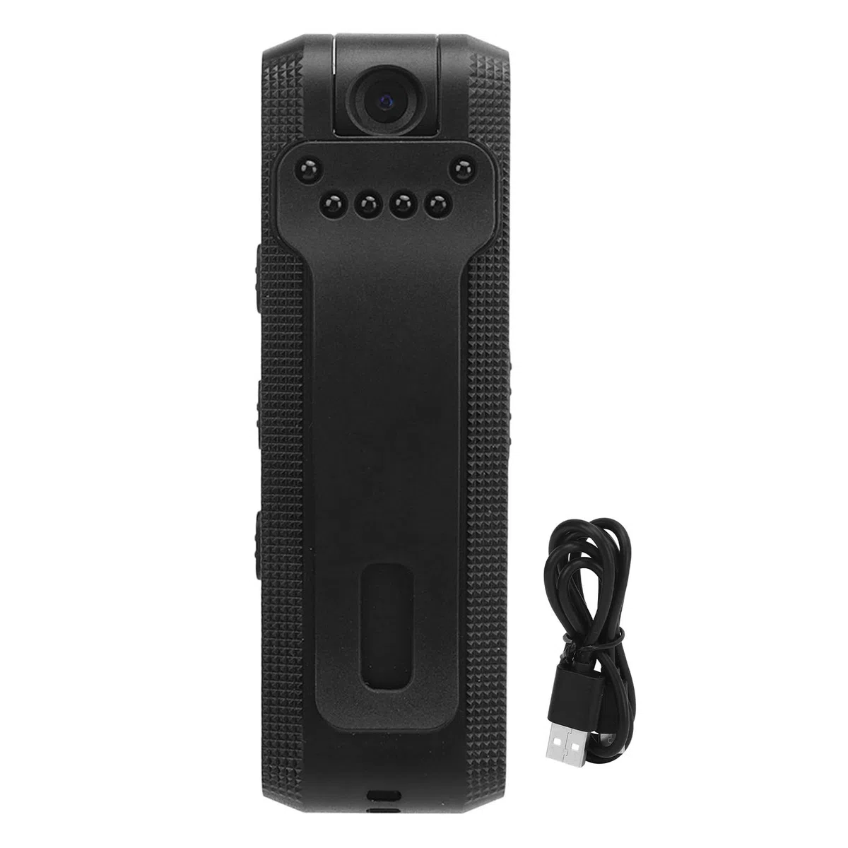 Am Körper Getragene Kamera Body-Camcorder Körperkamera 1080P Großer Weitwinkel-Anti-Shake-Back-Clip wasserdichte Aktion