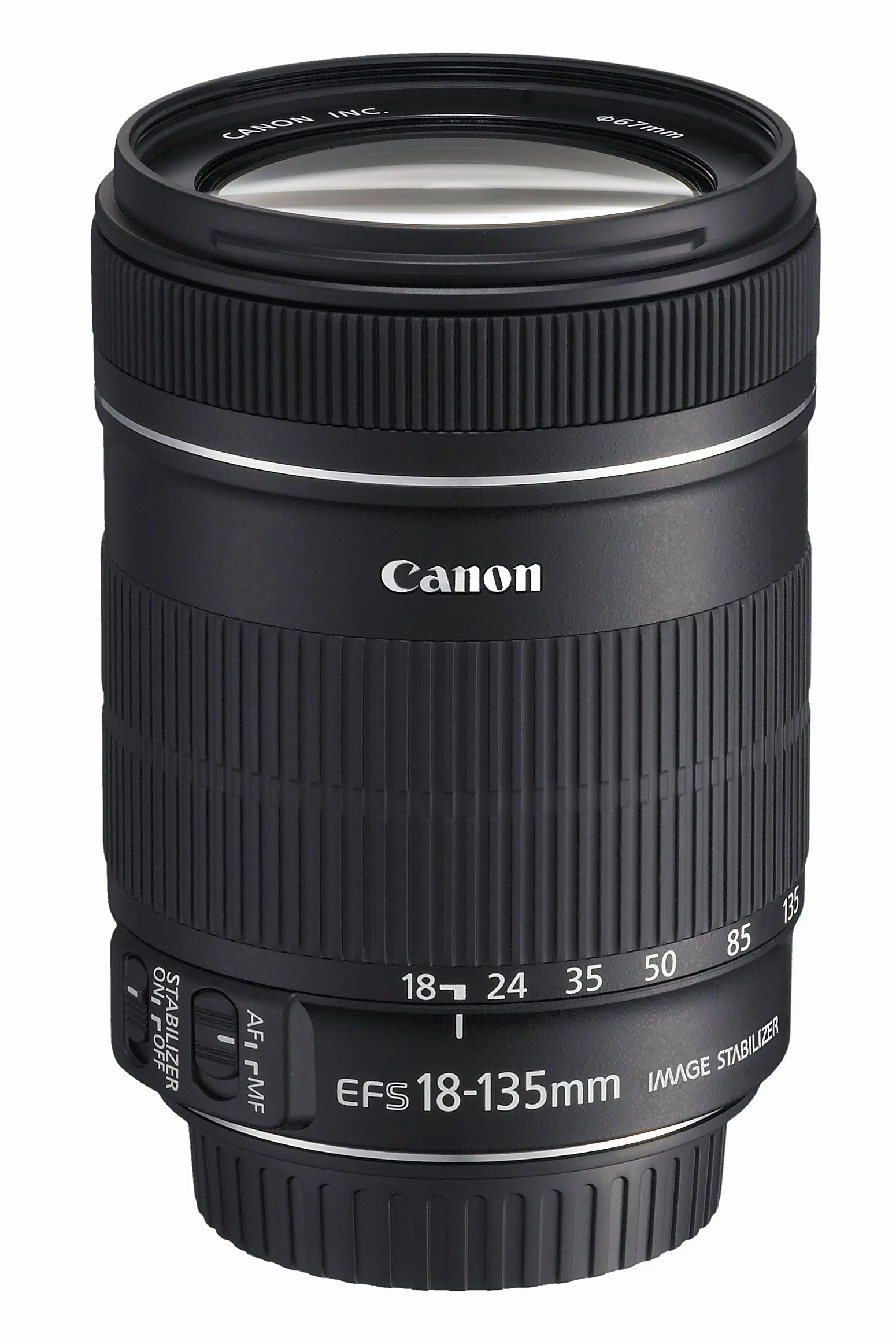 Canon EF-S 18-135mm 1:3,5-5,6 IS Objektiv (67 mm Filtergewinde, bildstabilisiert)