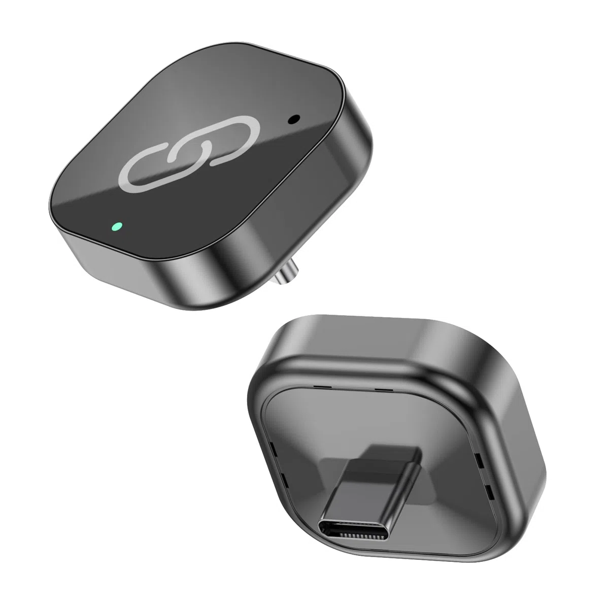Spedal Kabelloser CarPlay & Android Auto Adapter Typ-C, 2026 Upgrade 5.8GHz Superschnell, Plug & Play für iPhone & Android 10+, mit Kabel-CarPlay Autos ，Schwarz