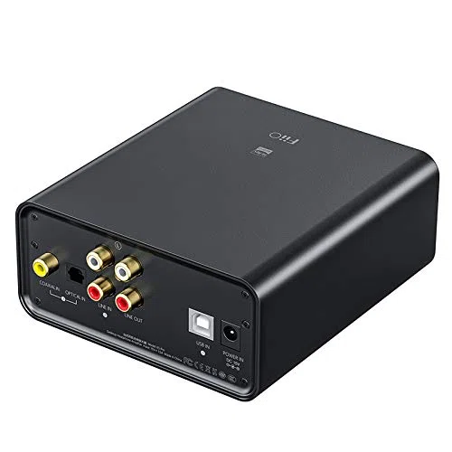 FiiO K5pro ESS DAC Desktop Kopfhörerverstärker und digital analog Wandler mit einer Auflösung bis zu 32 Bit/768 kHz (ESS D/A Wandler)