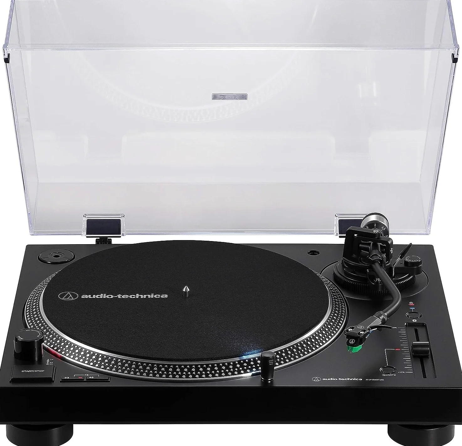 Audio-Technica LP120xBTUSB Direktangetriebener Plattenspieler (Bluetooth & USB) Schwarz