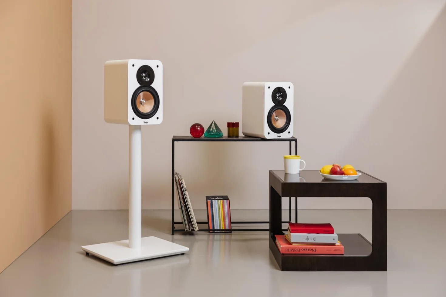 Teufel Ultima 20 5.1 Surround Sound System, Front- oder Downfire-Subwoofer (optional kabellos ansteuerbar), Bassreflex, HiFi Heimkino Soundsystem (Weiß)