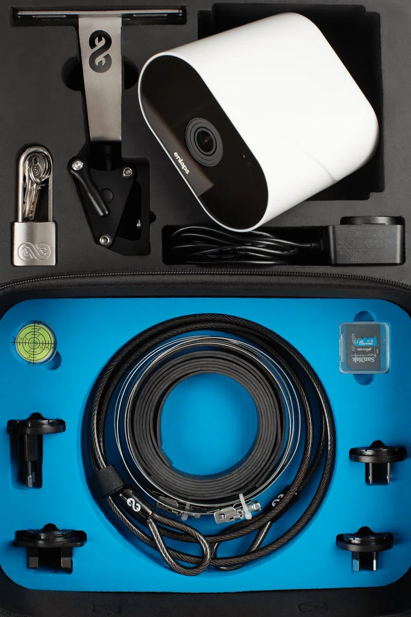 Enlaps Pack Tikee Mini 4K Zeitraffer-Kamera mit Softcase
