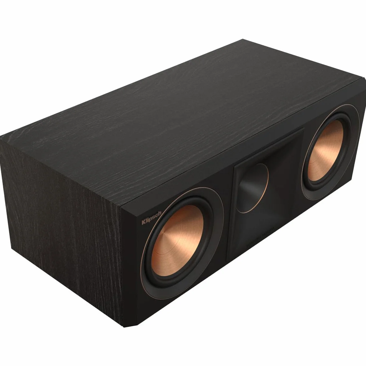 Klipsch Reference Premiere RP-500C II Center Channel Lautsprecher mit aktualisierter Tractrix-Horn und Port-Technologie und 13,3 cm (5,25 Zoll) Ebenholz