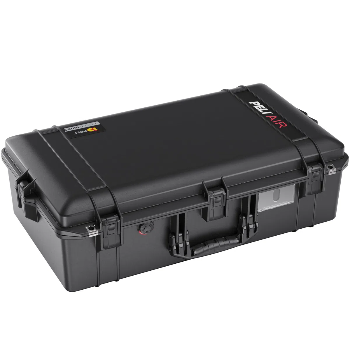 PELI 1605 Air Leichter Schutzkoffer für Kamera Equipment, Wasser- und Staubdicht, 50L Volumen, Mit Schaumstoffeinlage (Anpassbar), Farbe: Schwarz